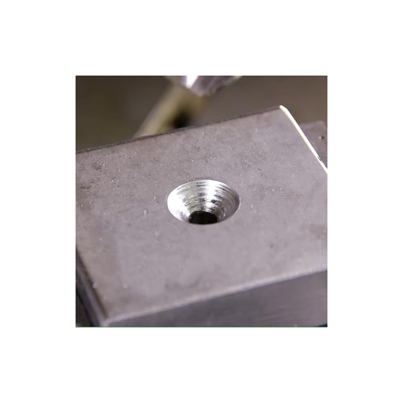 RUKO HSS Taper Deburring Countersinker Set, Type C 90° plastic
