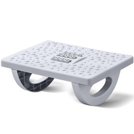 Aitoubil Office Foot Stool,Swingable,Foot Massage Footrest for Work Study School Living Room (Grey)