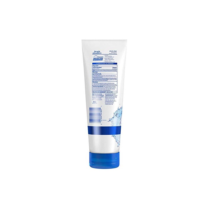 Head & Shoulders Classic Clean Dandruff Conditioner, 10.9 fl oz