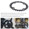 Topiky Bicycle Chainring, Aluminium Alloy Bicycle Oval Sprocket with Unique