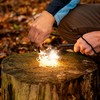 BUSCHFEUER Fire Steel Outdoor Bushcraft - Flint Fire Starter for