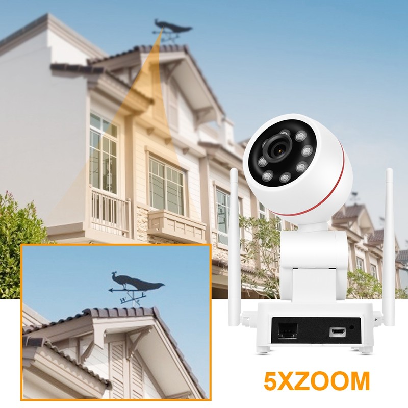 1080P Two Million Pixels Human Motion Detection PTZ WIFI Monitoring