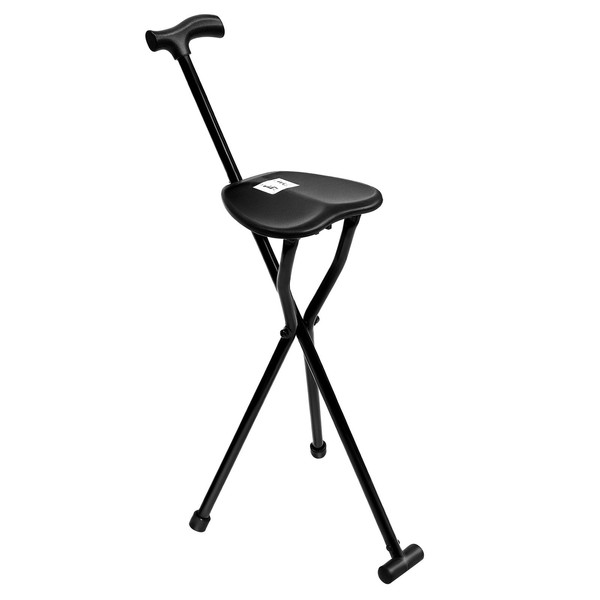 Jiabailie Folding Canes with Seat Walking Stick,Cane Chair for Seniors