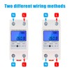 Flylin Single Phase Energy Meter 5-80A DDM15SC LCD Digital Display,