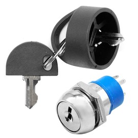 Zreneyfex Ignition Starter On Off Switch, Mobility Scooter Ignition Switch with Easy Pull Key, Replacement for Pride Victory Legend Replacement for Go-Go Ultra Sport