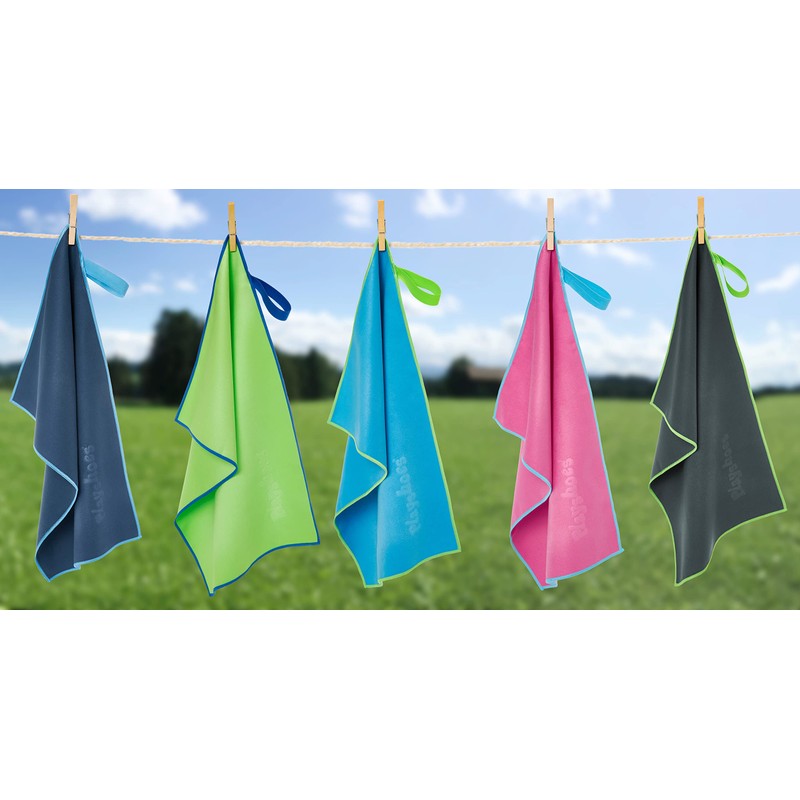 Playshoes Unisex Multifunctional Towel Bath Towel Microfibre 7 - Blue
