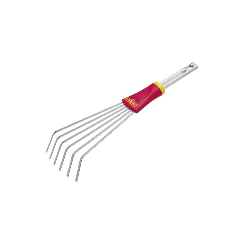 WOLF-Garten LDM Multi-Change Fan Rake Cultivation Tool Head, Red, 33x2.8x2