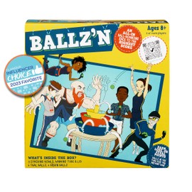 Ballz'n | The Fast Paced Pong Ball Bouncing Trick Shots Game for Tipsy Adults and Family Game Night | Fun Family Board Game Floor Game Party Game Adult Game | Portable and Easy Storage | 2-6 Players