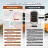 1Pcs GK-BX Wireless Keypad, 2Pcs G3T-BX Remote for IntelliCode Genie