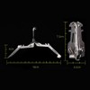 Techigher Universal Gas Canister Stand Foldable Metal Tank Stove Base