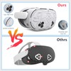 MLemonVR Silicone Cover Set Accessories for Meta/Oculus Quest 3s Includes