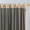 Roslynwood Luxury Soft Sand Velvet Curtains 72 inches Long Back