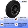 Wheelie Bin Wheel Replacement Wheels 200mm Nose Wheel for Domestic