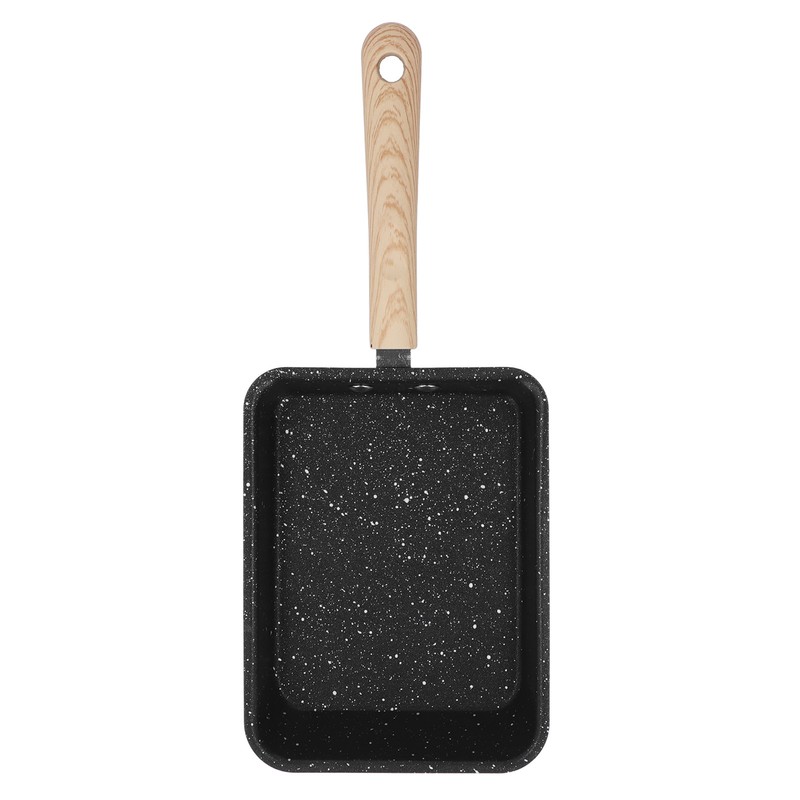 Frying Pan Iron Non Stick Coating Square Thick Multifunction Japanese