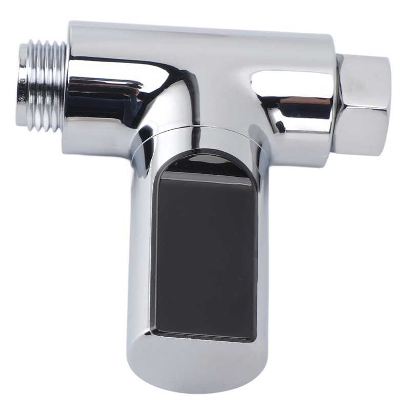Shower Thermometer LED Display Water Temperature Meter Electroplate ABS Shower