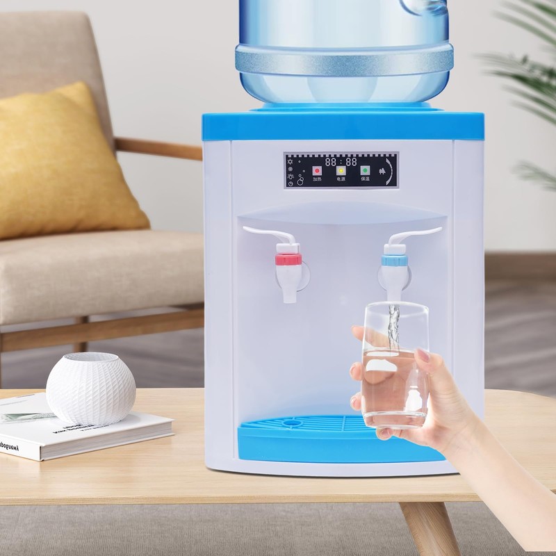 Countertop Water Cooled Dispenser, 550W 110v Hot and Cold Water