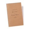 Gartner Studios Kraft Bifold Wedding Programs, Print At Home, Brown