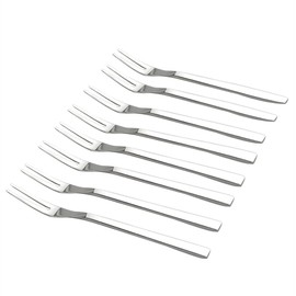 Doryh 5.25-Inch Fruit Forks, Stainless Steel Bistro Cocktail Fork, Set of 12