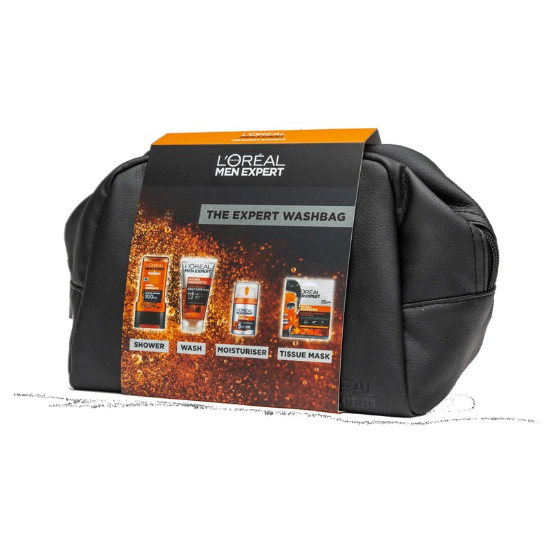 L'Oreal Men Expert The Expert Hydra Energetic Washbag Gift Set