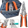 12in1 Multifunctional Wire Stripper,Foldable Wire Stripper Twister,Professional Electrician's Pliers, Cable