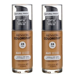 Pack of 2 Revlon ColorStay Makeup for Normal/Dry Skin Skin SPF 20, Macadamia (460)2