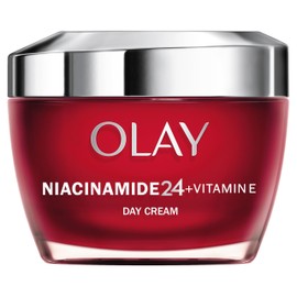 Olay Niacinamide 24 + Vitamin E Moisturiser, Day Cream With 99 Percent Pure Niacinamide and Vitamin E 50ml