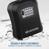 GIVERARE 2 Pack Key Lock Box Combination 4 Digits, Aluminum