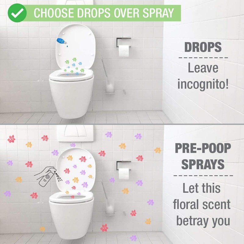Just A Drop Just'a Drop Toilet Odor Eliminator: Refreshing Spring