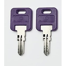 Global Link G359 Purple RV Keys (2 Keys)