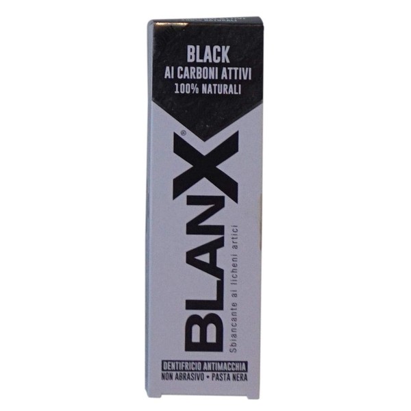 BlanX:"Black" Whitening Black Toothpaste - 2.54 Fluid Ounces (75ml) Tube