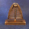 Dovhmoh Freestanding Modern Napkin Holder with Leaf Design, Desktop Paper