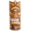 Artisanal Tiki Mask Height 30 cm Wooden Traditional Style Decorative