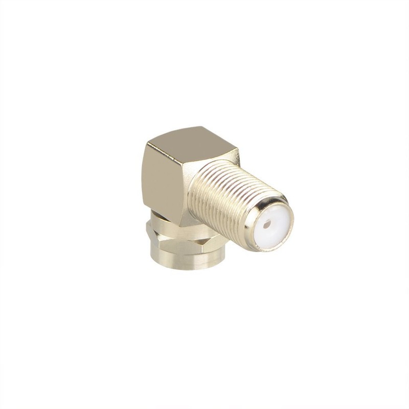 VCELINK 90 Degree Coaxial Connector F Type Female to Male