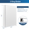 3 Ring-Binders 1''- Slant D Ring-Binder, 6 Bundle Packs of