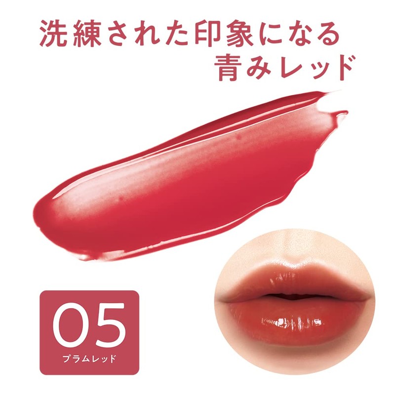 Cezanne Watery Trip 05 Plum Red 4.0g Tint Formula Long