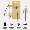 Mega Handles SUANA Entrance Combo, Door Knob and Cylinder Deadbolt