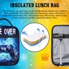 QuillGlyph Gamepad Lunch Bag Kids Insulated Lunch Box for Boys