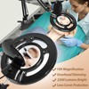 HITTI Esthetician Light with 10X Magnifier, 2200 Lumens Stepless Dimmable