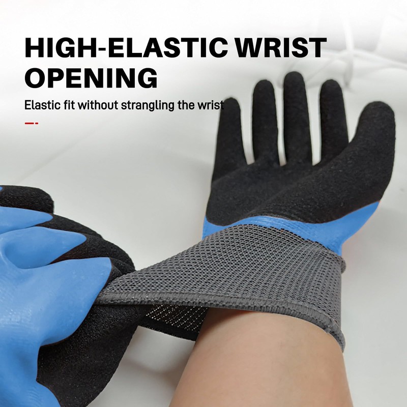 GOL-SIV Electrician Gloves 1000V High Voltage,ASTM D120 Certified & Double