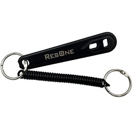 ResOne Plastic Medical Oxygen Cylinder Wrench w/Bungee Cord - Durable ABS Plastic, Fits Oxygen CGA-870 Post Valves - Oxygen Tank Key Wrench - Medical Oxygen Cylinders, Oxygen Regulator