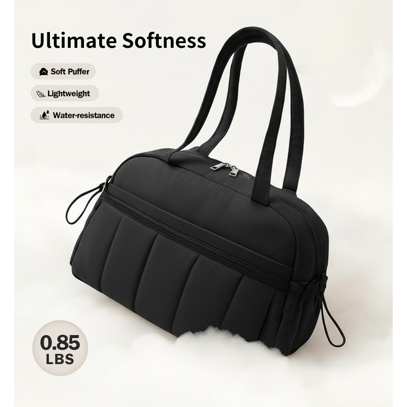 Travel Duffle Bag for Women, Gym Bag Puffer Carry on