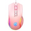 Snaketh GM109 High-Performance Gaming Mouse, USB Wired Connectivity with RGB,