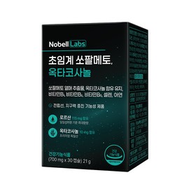 Nobel Labs Supercritical Saw Palmetto Octacosanol 30 Capsules, 5 / 노벨랩스 초임계 쏘팔메토 옥타코사놀 30캡슐, 5개
