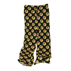Buc-ee's Black Printed Pajama Pant Sleepwear for Adults, Men and Women (Small)