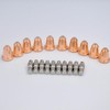 Snblzhef 23pcs Plasma Cutter S45 Torch Trafimets Consumables Kit PR0110