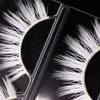 Dan&Dre White False Eyelashes, Eye Lashes, Cosplay Makeup False Eyelashes