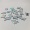 AB Color Sew On Acrylic Crystal Rhinestones Flat Back Mirrors