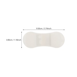EXCEART 6 pieces catheter attachment sticker leg tape holder catheter tube holder fastening tape for urine leg bag or other fastening tape for catheter fixing to the body 3 cm