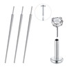 QWALIT Piercing Taper Threadless Piercing Changing Tool Piercing Taper Insertion