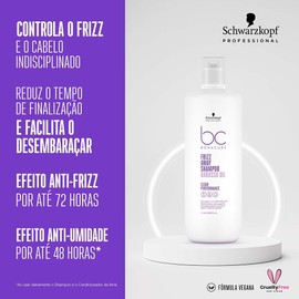 Schwarzkopf Bc Bonacure Keratin Smooth Perfect Shampoo por Unisex - 1 L, 33.8 oz